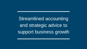 Streamlined accounting and strategic advice to support business growth