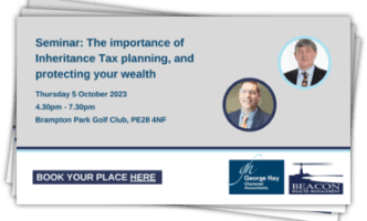Seminar: The importance of Inheritance Tax planning, and protecting your wealth