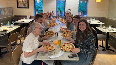 A Memorable Evening at Pizza Express