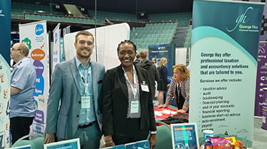 Making VAT ‘fun’ with food at CambsB2B North