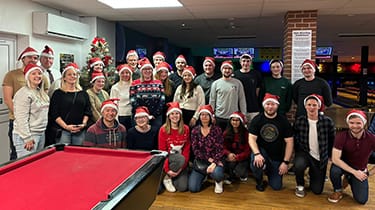 Kicking off the Christmas festivities…